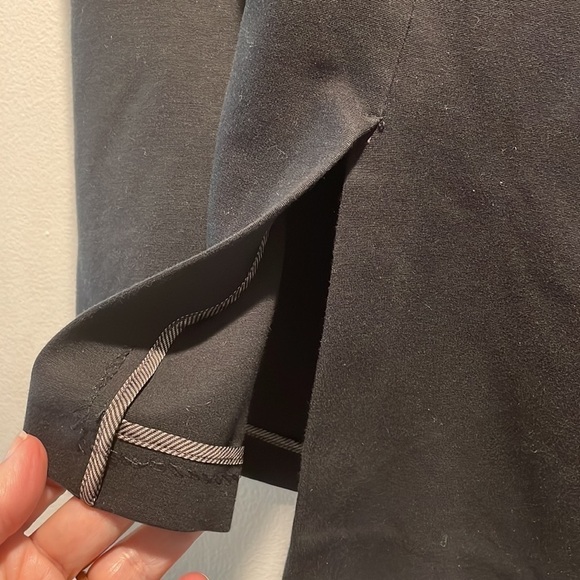 Brunello Cucinelli Black Ruched Slightly Pencil Angled Controlled MIDI Skirt - Picture 7 of 11